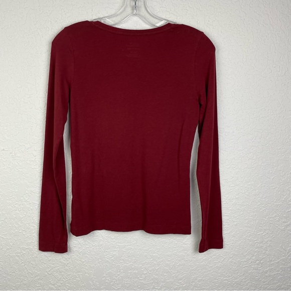 Banana Republic Longsleeve timeless tee T-shirt Size XXS - Picture 5 of 8